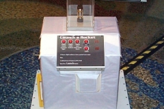 Rocket launch front view