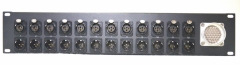 12 Channel Audio Patch Panel